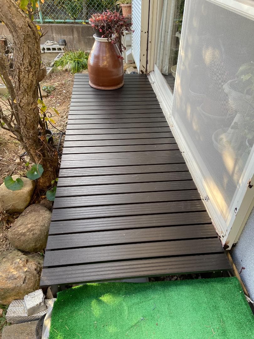 Aガーデンマスター(Gardenmaster) アルミワイド縁台 幅180×奥行