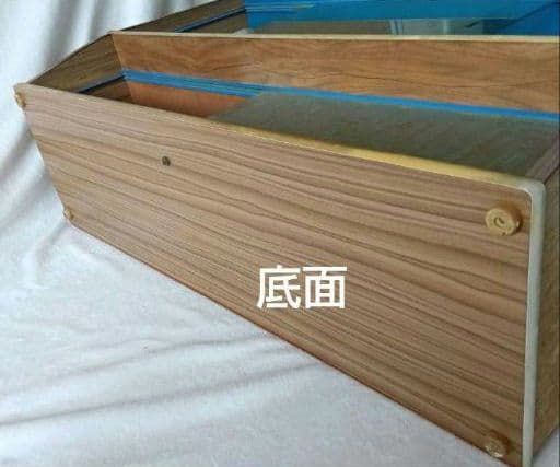 飾り棚　昭和レトロ　アンティーク家具　木製ショーケース　古家具　レトロ家具