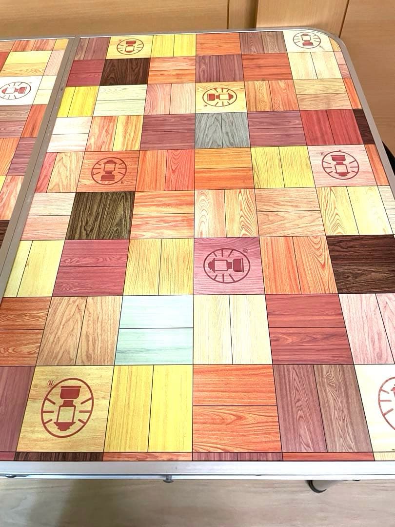 Coleman コールマン　3つ折り　ナチュラルモザイクリビング140