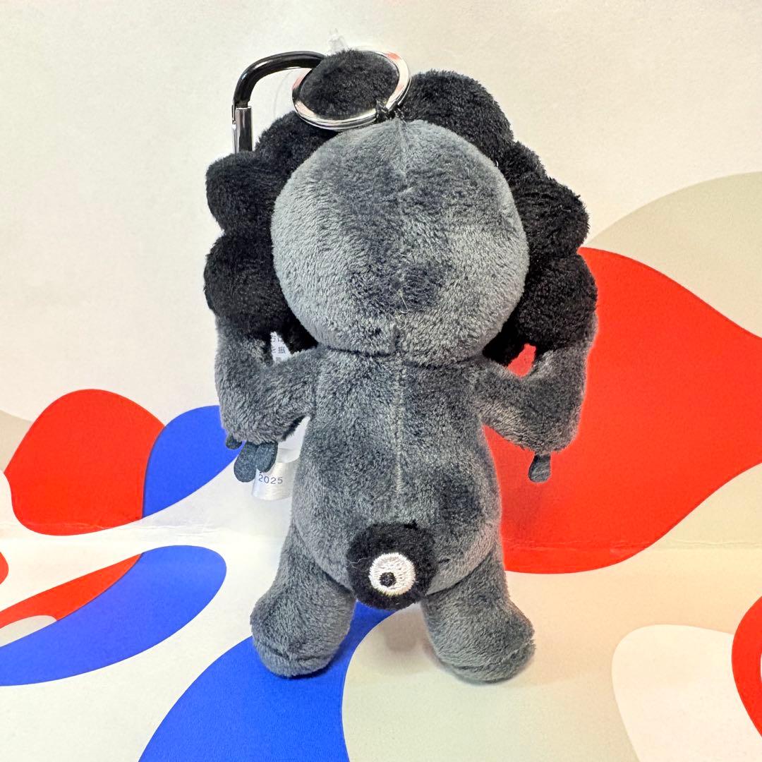 黒ミャクミャク カラビナ付き 立ち 大阪関西万博会場限定 ブラック