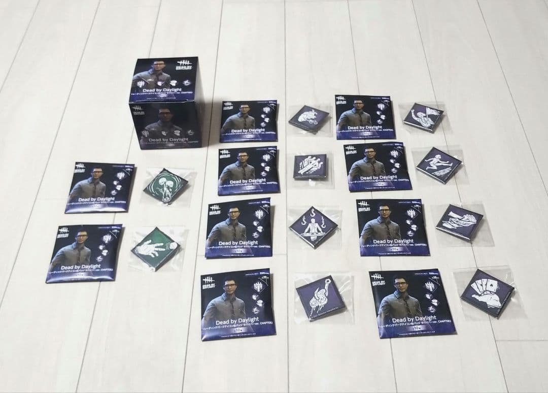 デッドバイデイライト　パークアイコン　缶バッジ　アクリルチャーム　78個セット