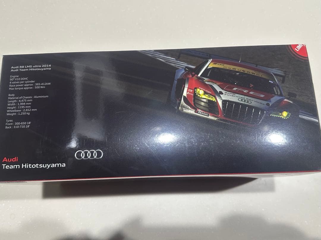 Audi R8 ヒトツヤマレーシング1:18 スーパーGT 2014 新品未開封 - メルカリ