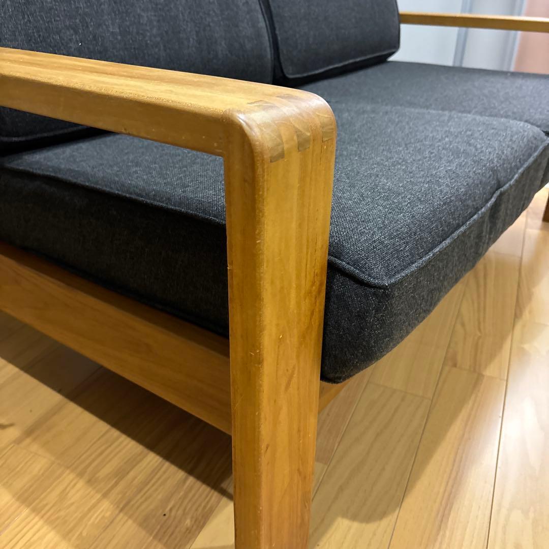 スキャンティーク（SCANTEAK)の2人掛けソファ