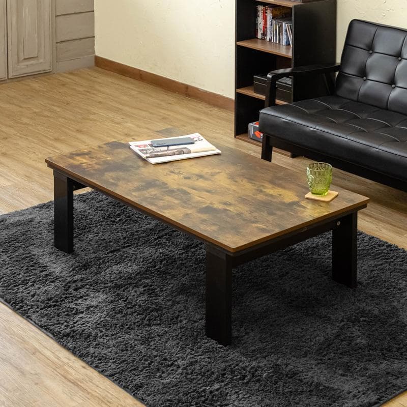 《新品・送料無料》モダンリビングコタツ　105×60　OAK/VBR/WAL