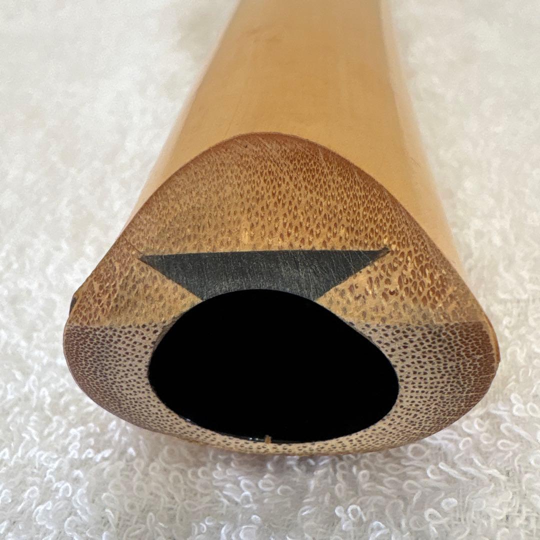 尺八　竹治　銀三線　竹製　琴古流　約60、5㎝