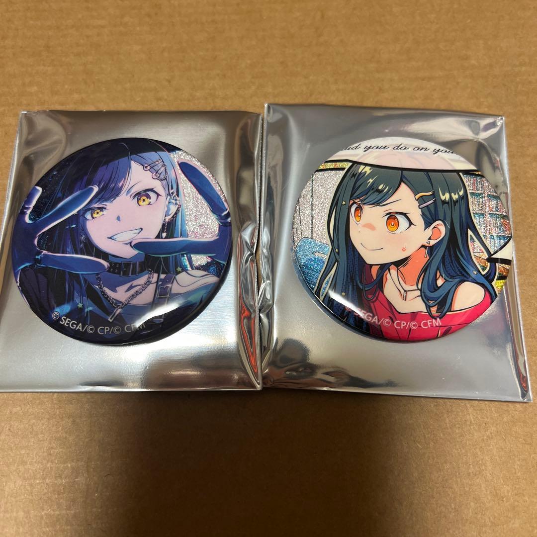 プロセカ プロジェクトセカイ グリッター缶バッジ 白石杏 - メルカリ