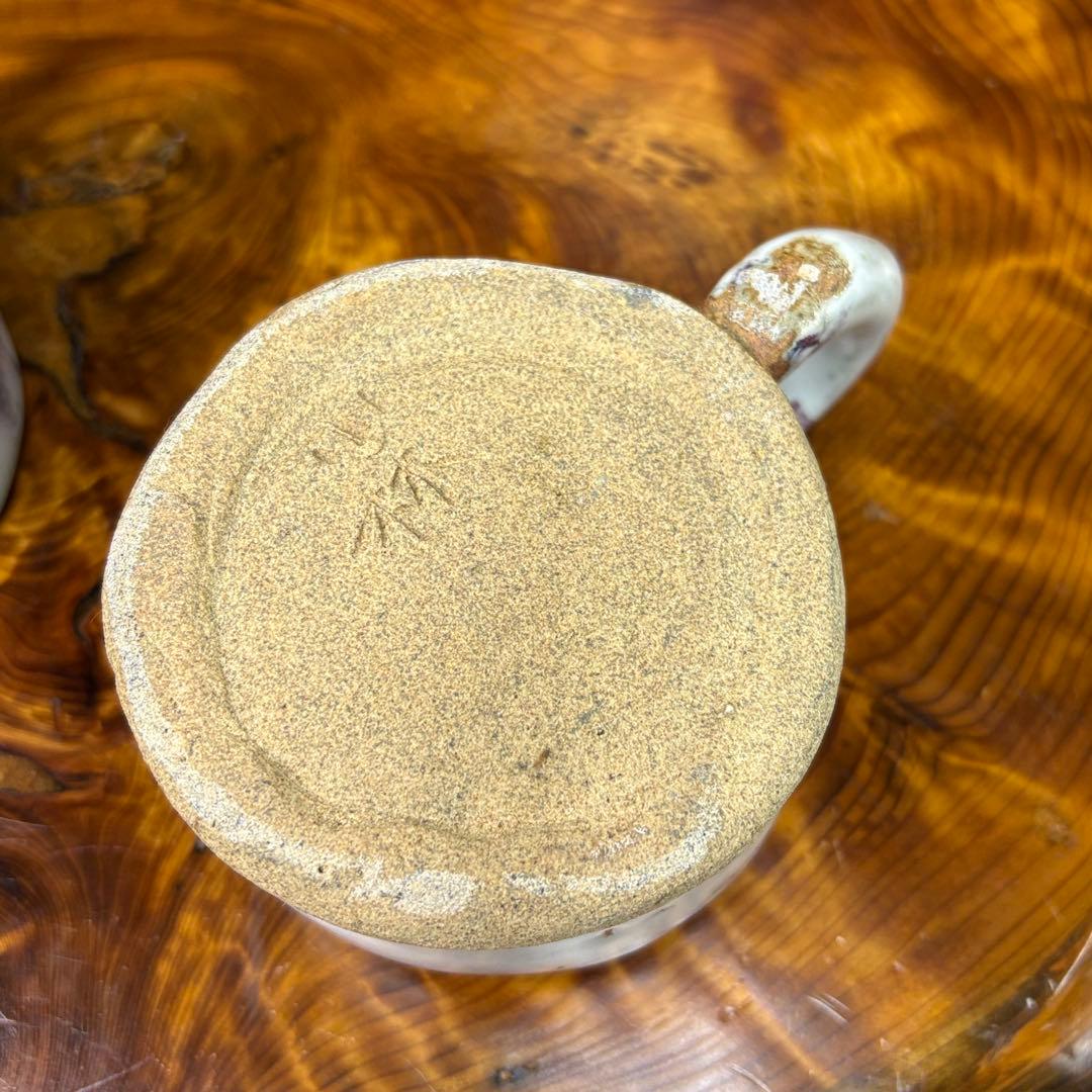 詳細不明 マグカップ2点 在銘 小林 小岱焼？ 小代焼 作家物？ - メルカリ