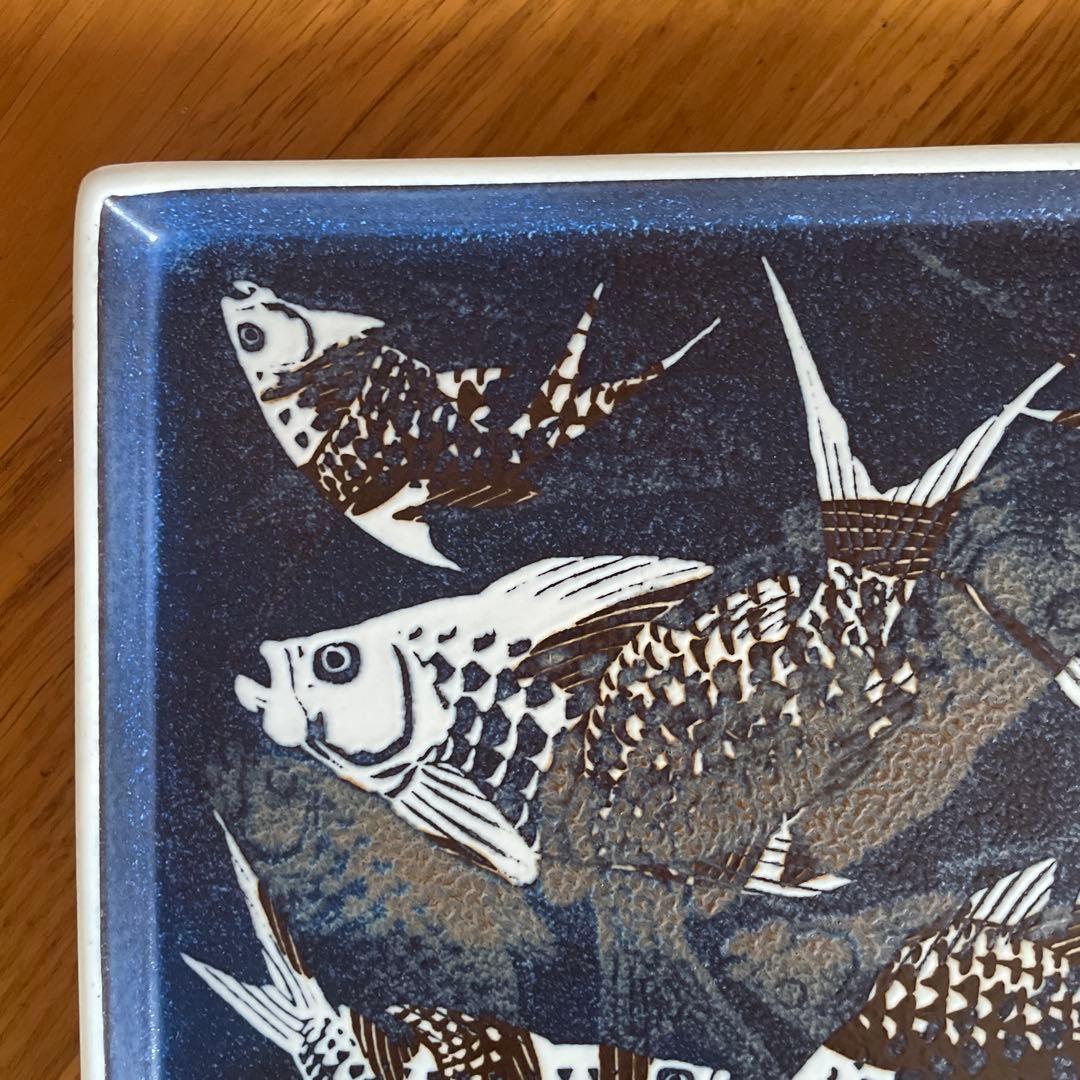 【美品】ロイヤルコペンハーゲン　大判絵皿　ニルス・トーソンデザイン