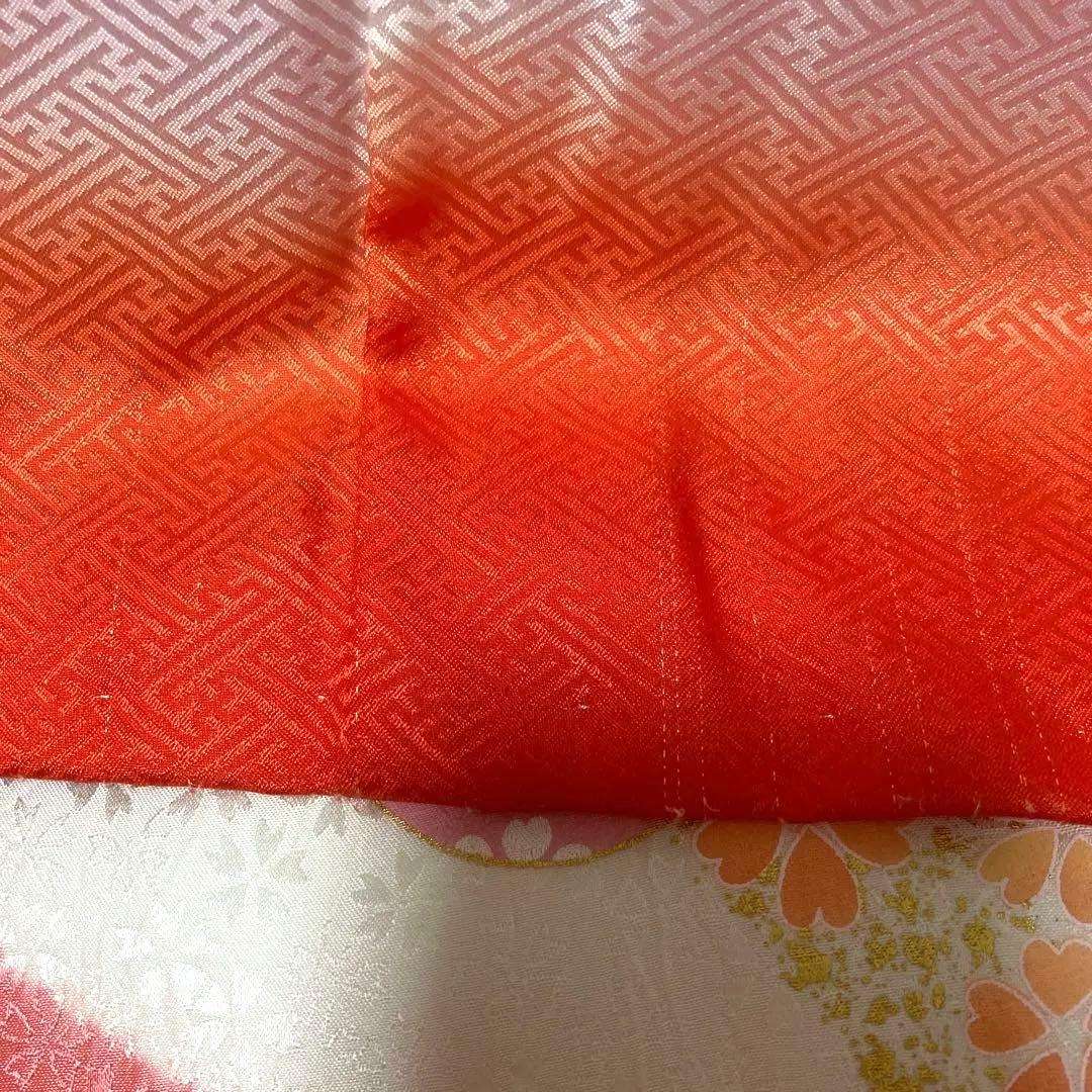 七五三　正絹　着物セット　7歳