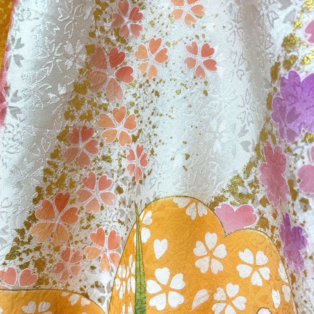 七五三　正絹　着物セット　7歳