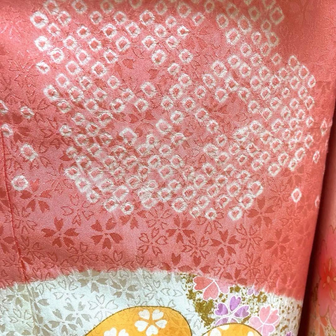 七五三　正絹　着物セット　7歳