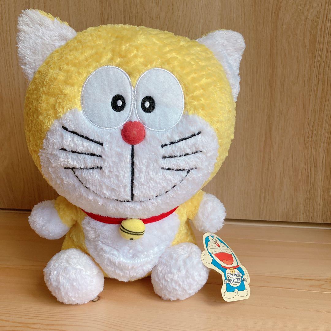 レア❣️元祖ドラえもん ぬいぐるみ 黄色 タグ付き 限定 ドラえもん