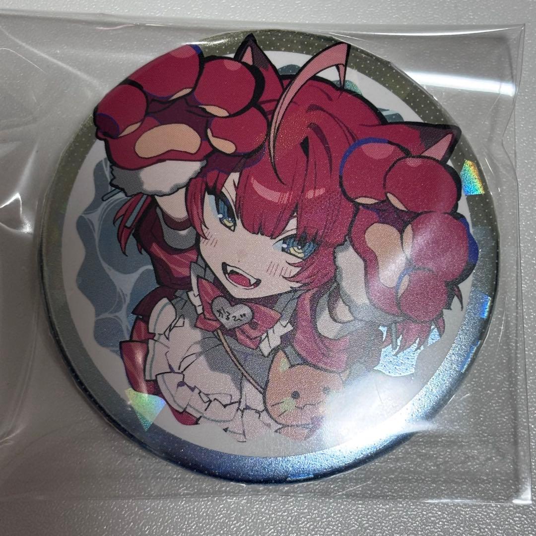 CrazyRaccoon 赤見かるび CRフェス2025 缶バッジ レア ホロ - メルカリ