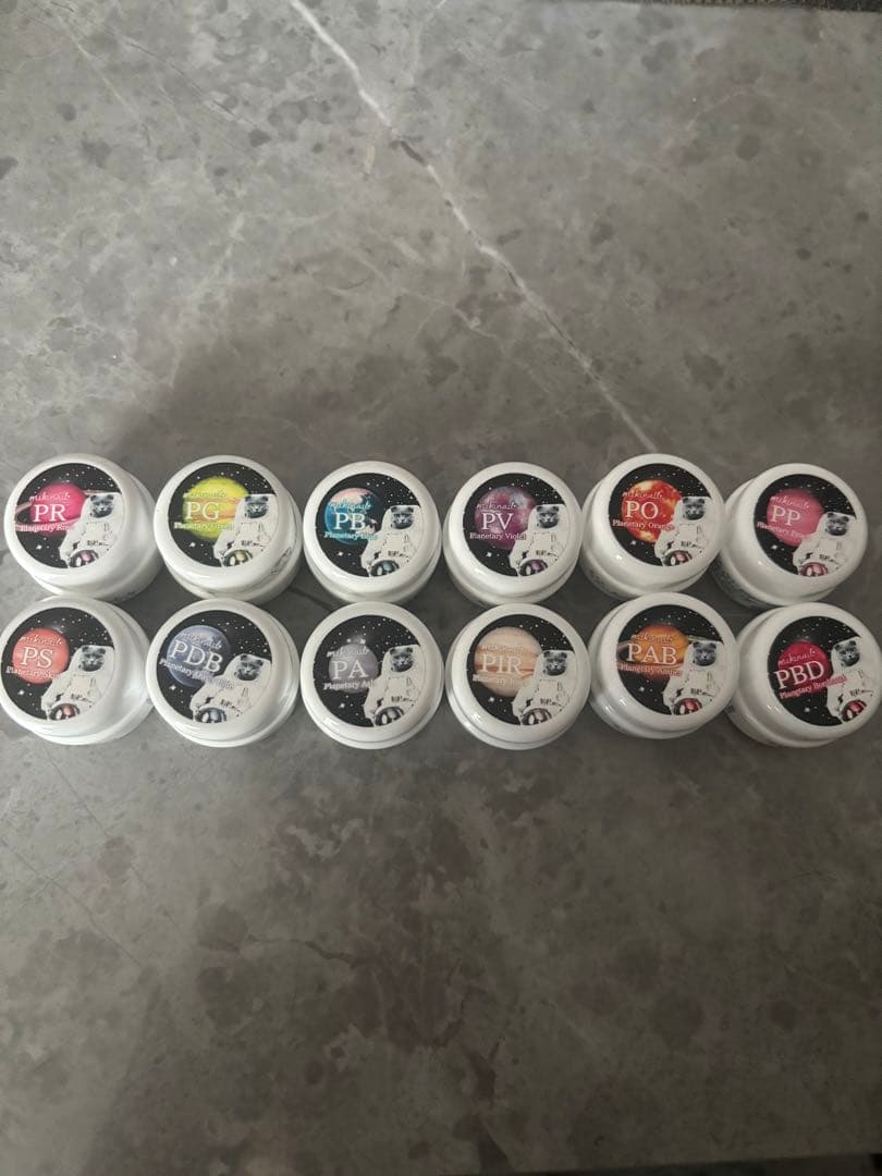 べトロ　mikinail プラネタリーシリーズ　12色セット