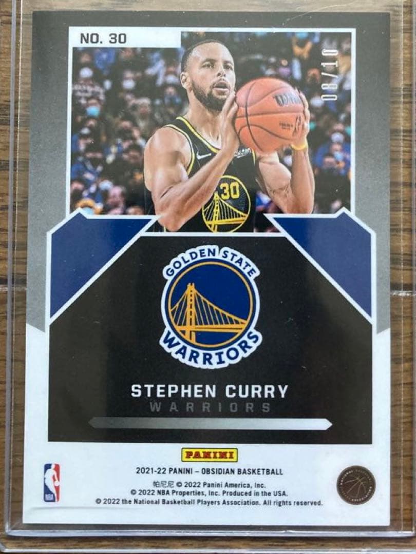 NBA panini Stephen Curry 10枚限定Card