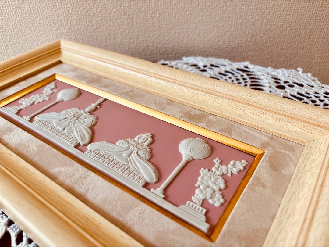 ウェッジウッドWEDGWOOD ジャスパーウエア雛ドール プラーク 木製