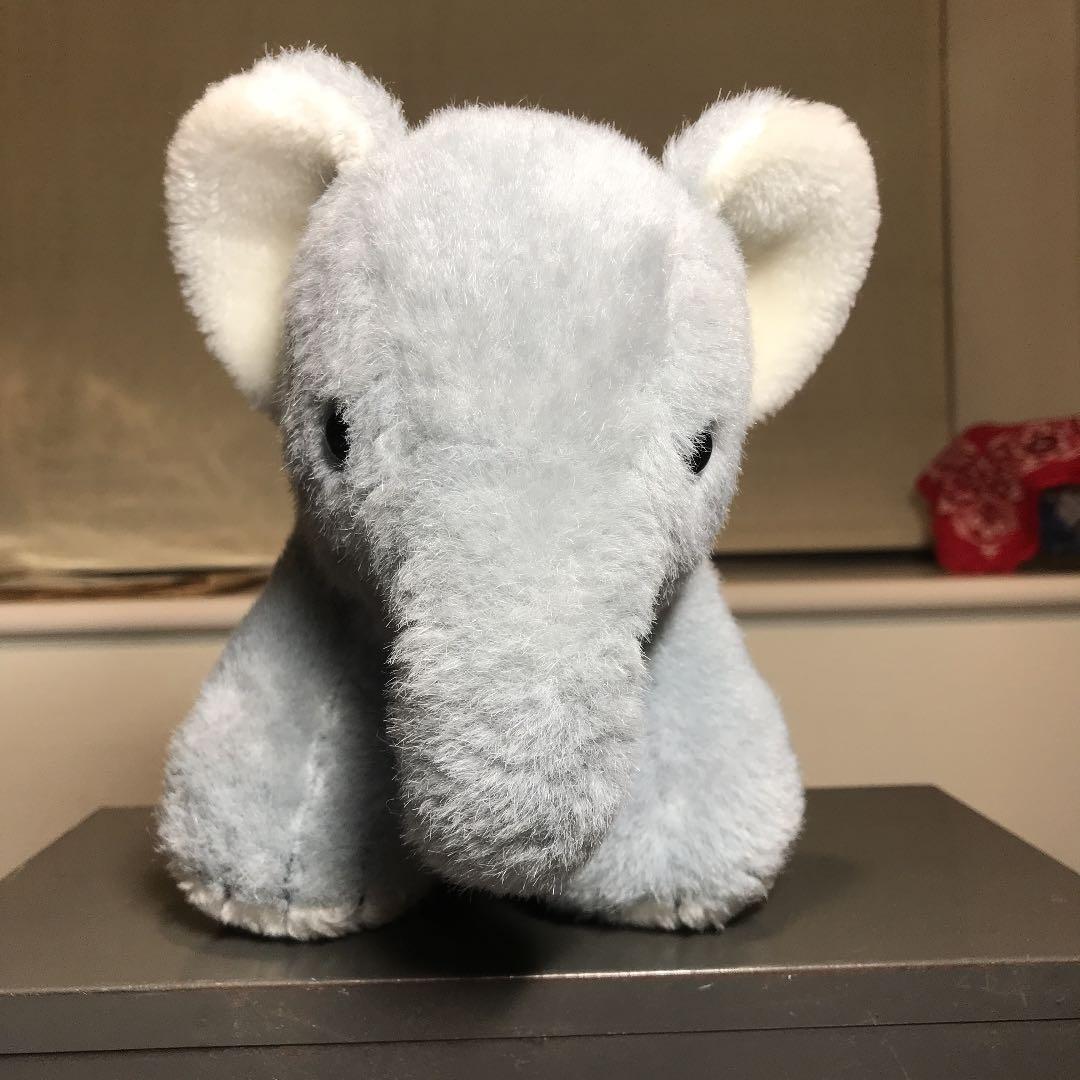 昭和レトロ 吉徳 ゾウさん ぬいぐるみ YOSHITOKU 日本製 エレファント