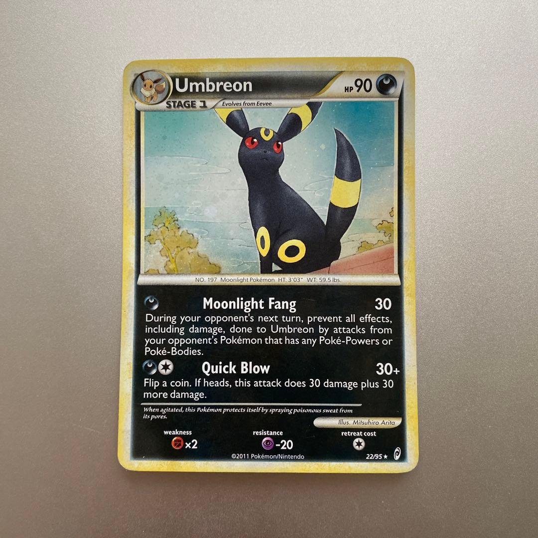 ブラッキー 英語版ポケモンカード キラ 海外限定 - メルカリ