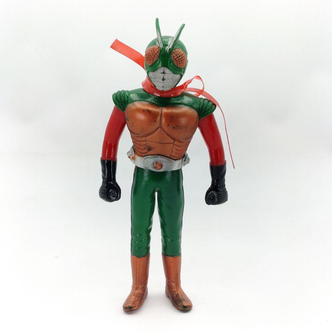 当時物 ポピー スカイライダー 仮面ライダー ソフビ フィギュア 現状品