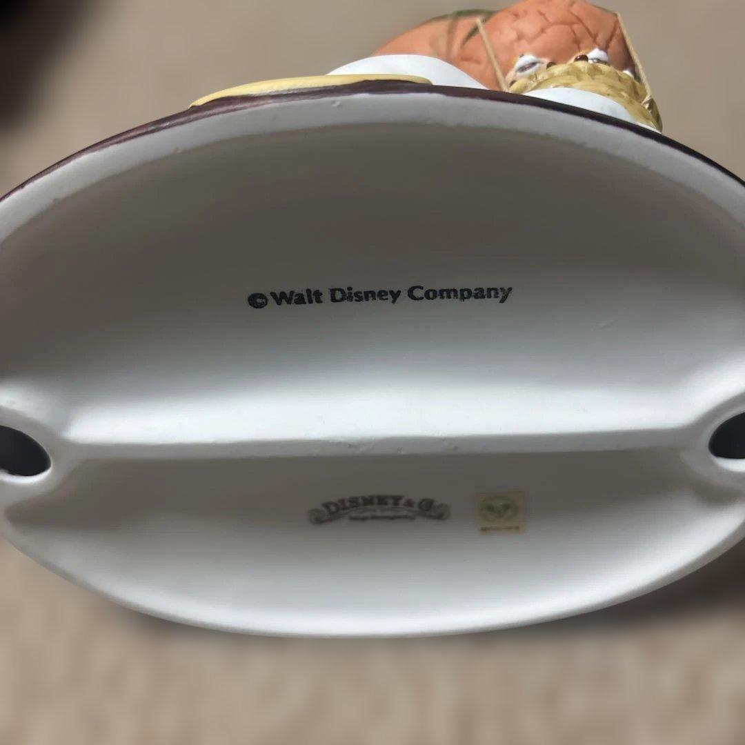 DISNEY 陶器　mickey ミッキー　空飛ぶ自転車　チップとデール