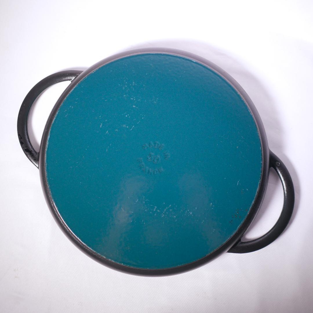 STAUB ストウブ ラウンドダブルハンドル ピュアグリドル 12インチ