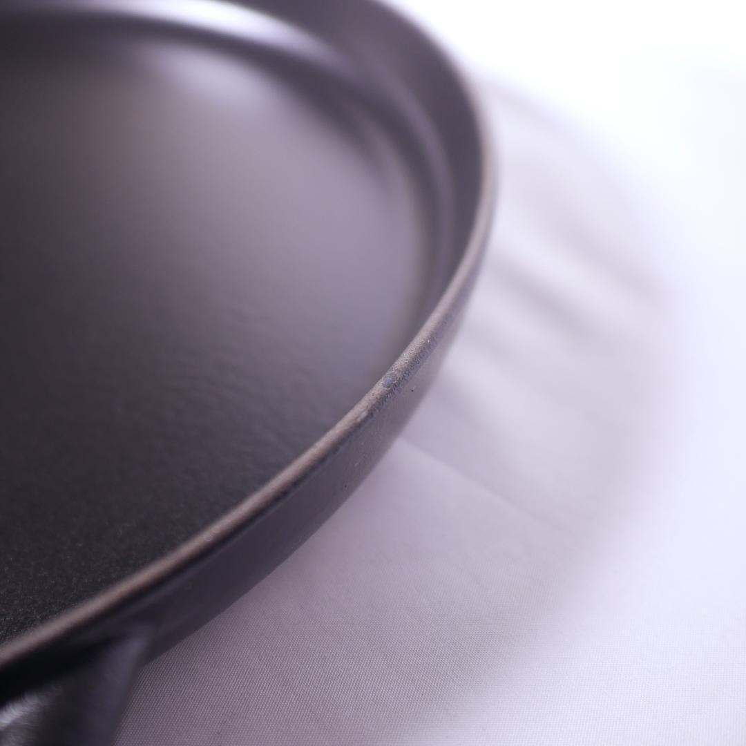 STAUB ストウブ ラウンドダブルハンドル ピュアグリドル 12インチ