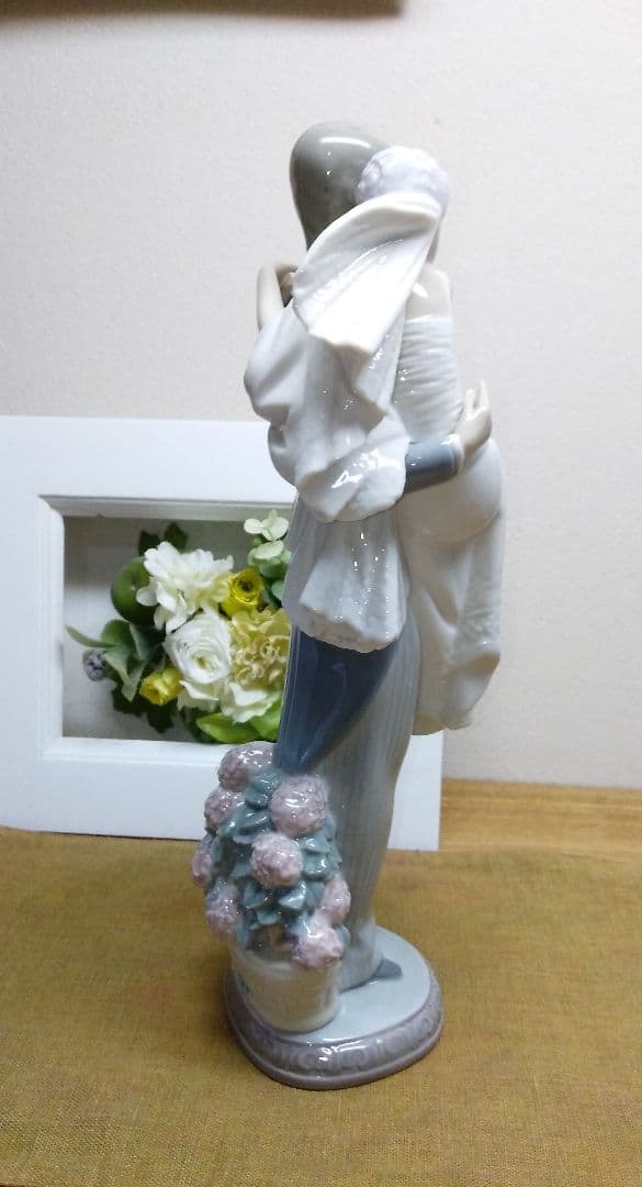 美品リヤドロ LLADRO HAPPY WEDDING 記念日 お祝い 結婚式