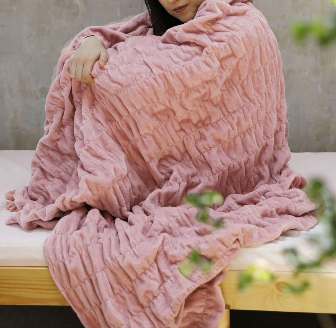 ★新品★未使用　ロマンス小杉 ウォームサポート ふかふかケット ピンク