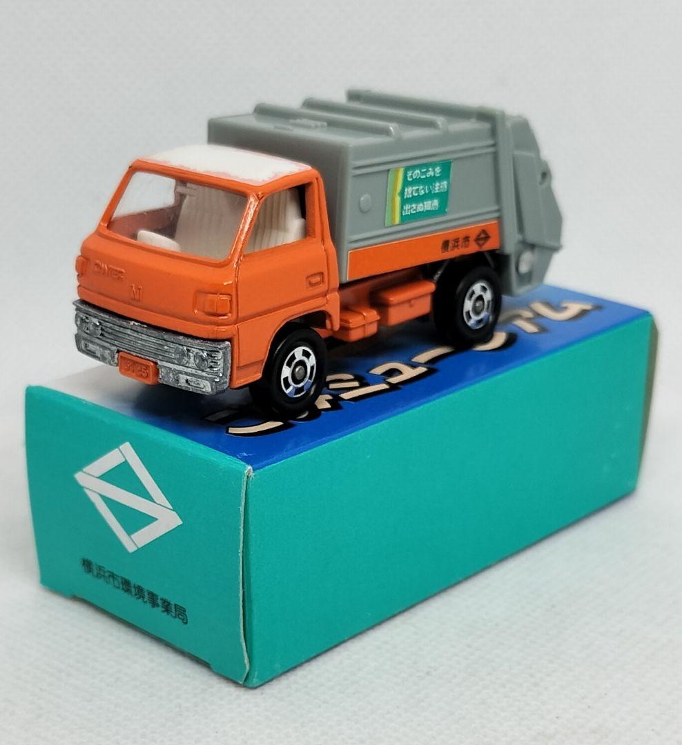 《特注トミカ47-4》キャンター横浜市清掃局特注【ごみミュージアム】シール色ハゲ