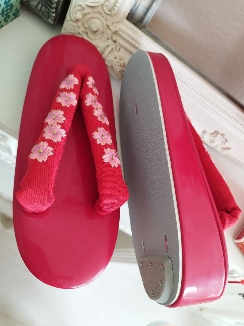 専用です☆大正浪漫アンティーク白系の着物にだらりの帯セット☆七五三ハーフ成人式