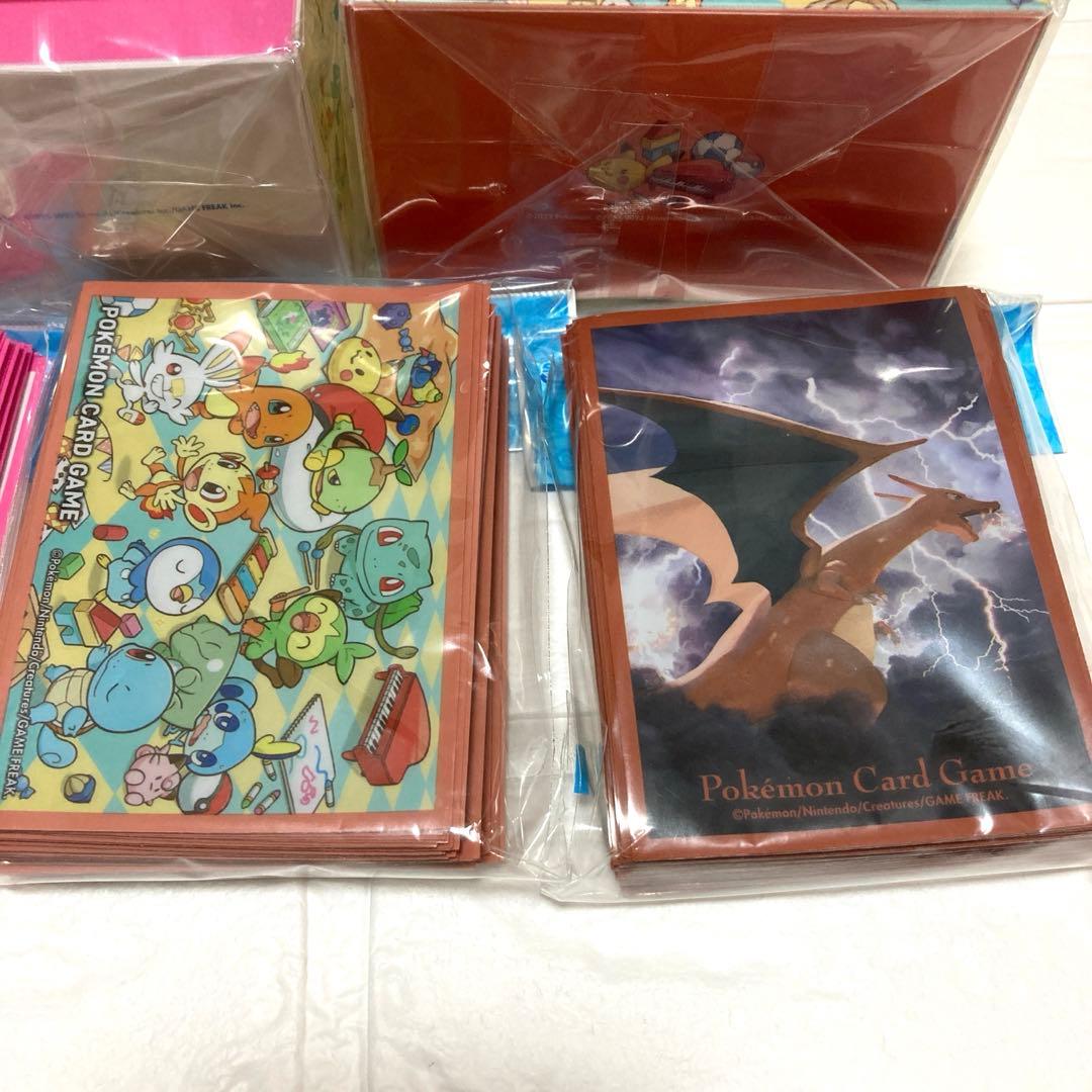 ポケモンカード引退品　デッキケース　スリーブ