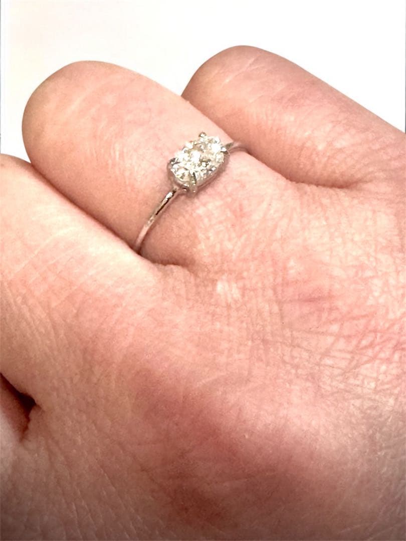 モアサナイトAAA リング　silver925 -handmade-