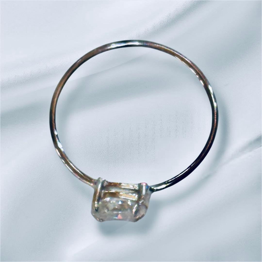 モアサナイトAAA リング　silver925 -handmade-