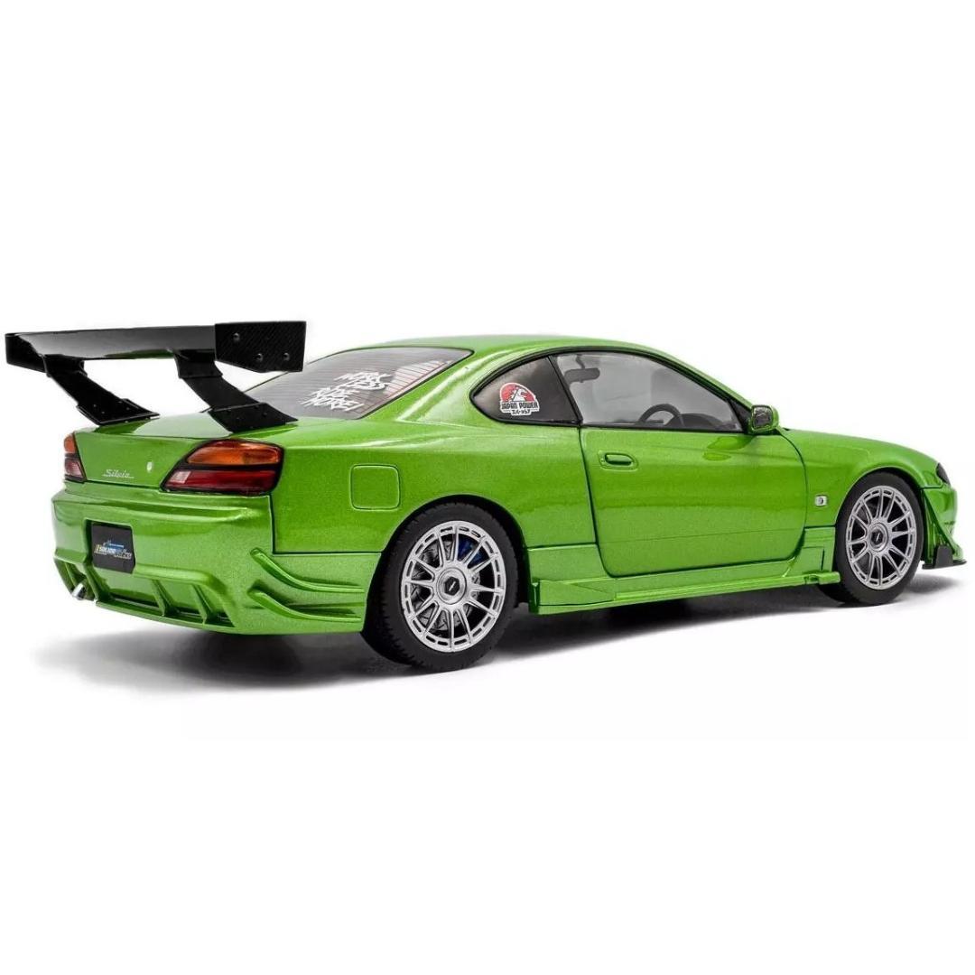 1/18 日産シルビア S15 スペック R エアロ 1999 グリーン ソリド