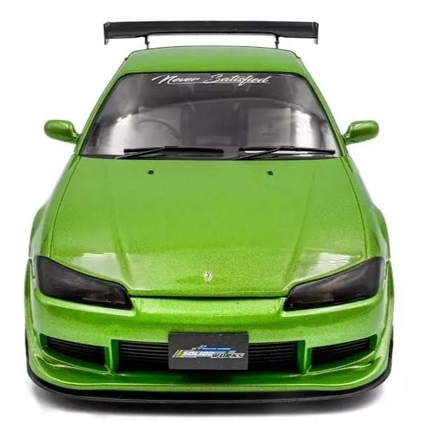 1/18 日産シルビア S15 スペック R エアロ 1999 グリーン ソリド