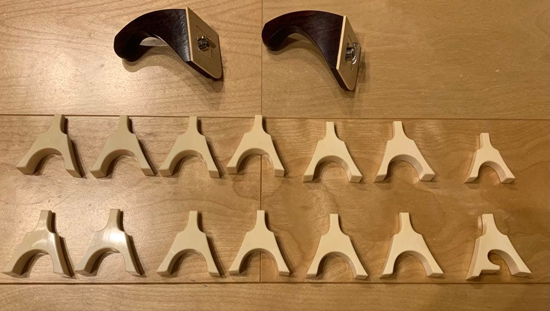 琴柱 筝柱 天然素材 14個セット 和楽器　御琴　箱付 和琴 琴用