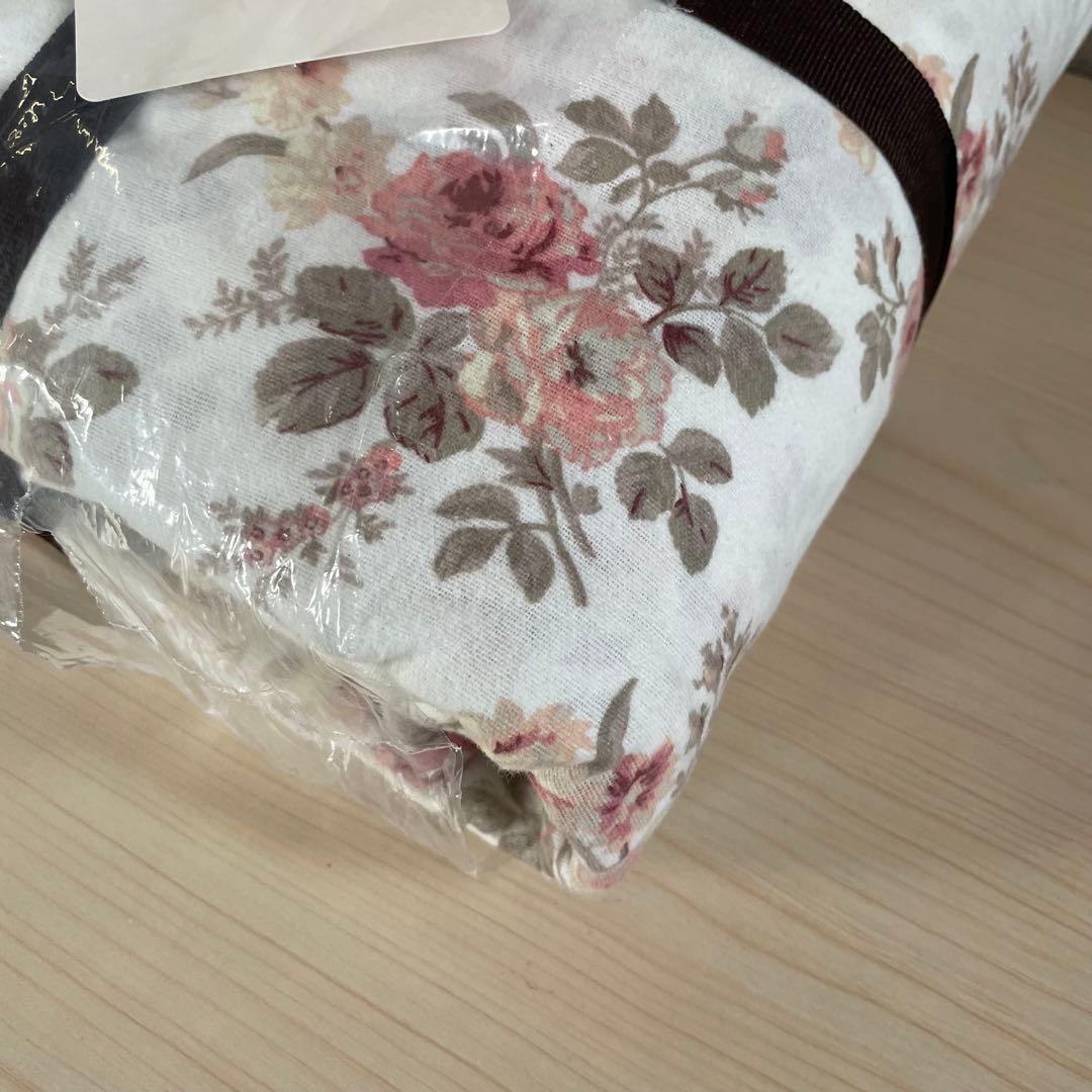 ローラアシュレイ　フランネルシーツ　4点セット　フルサイズ　S1329