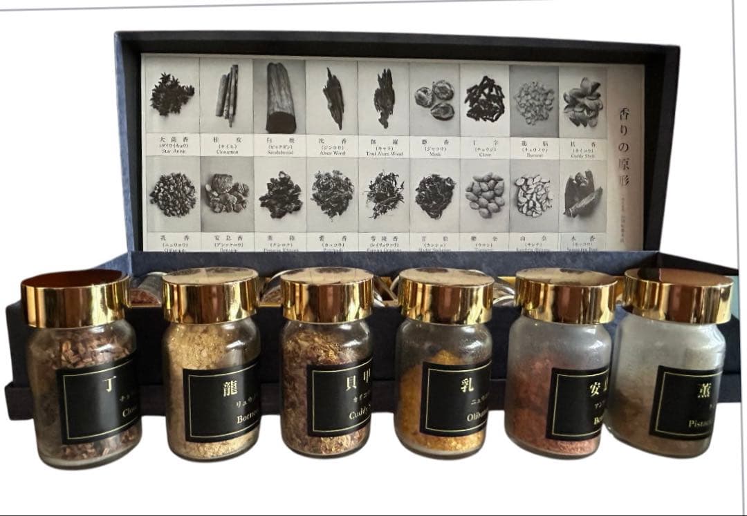 【希少品】山田松香木店　『香りの元セット』香り工房　18種類