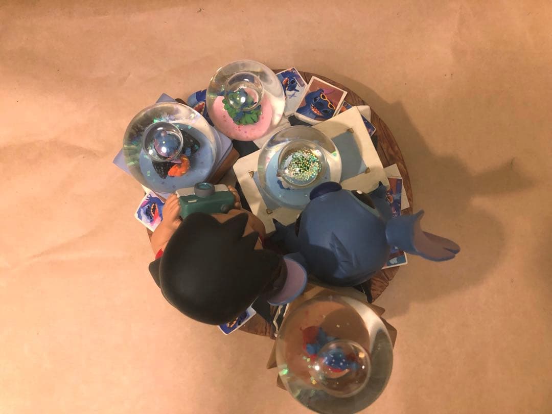 リロ＆スティッチ Lilo & Stitch Dオークション限定スノードーム