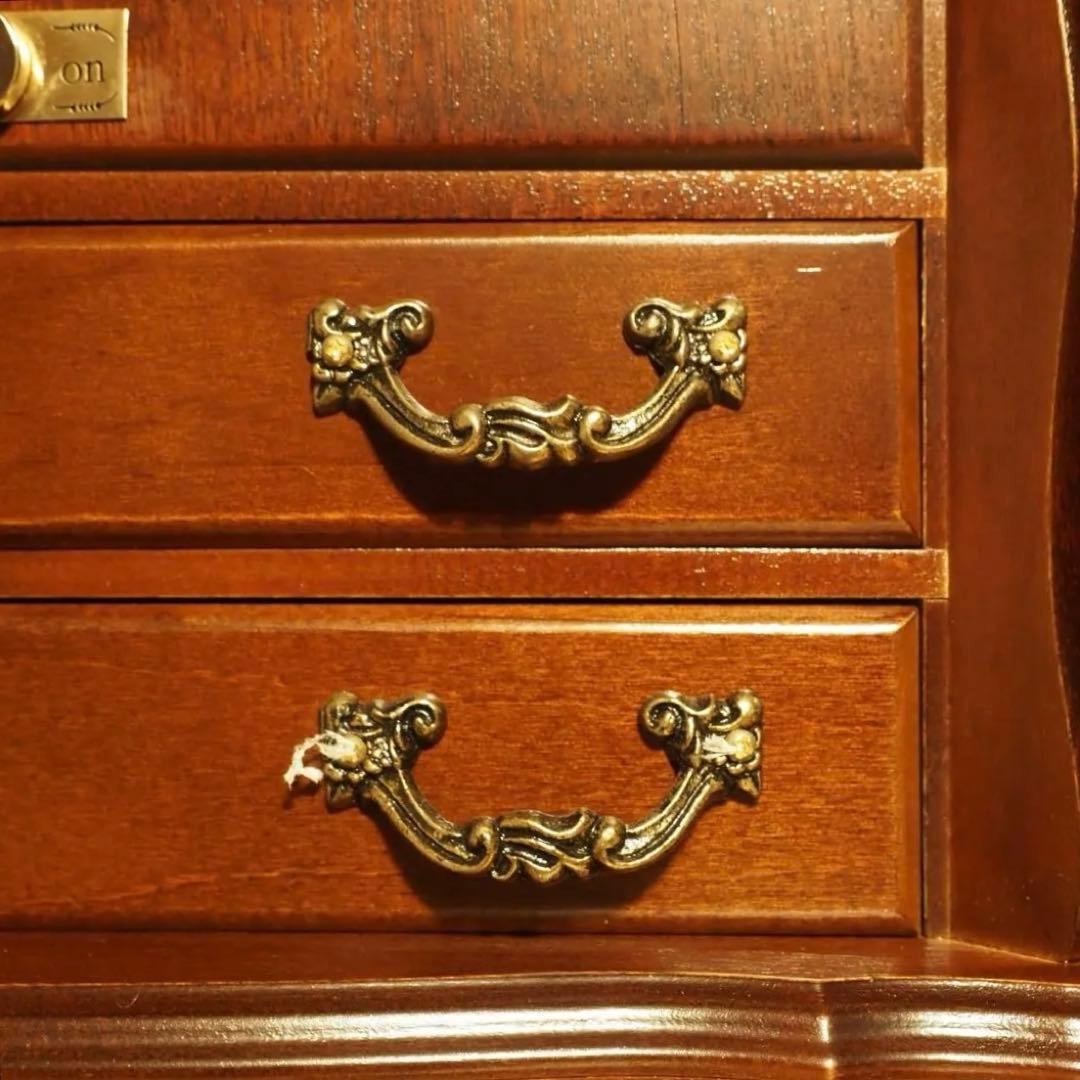 美品 SANKYO サンキョー オルゴール 青きドナウ ジュエリーボックス 蜂