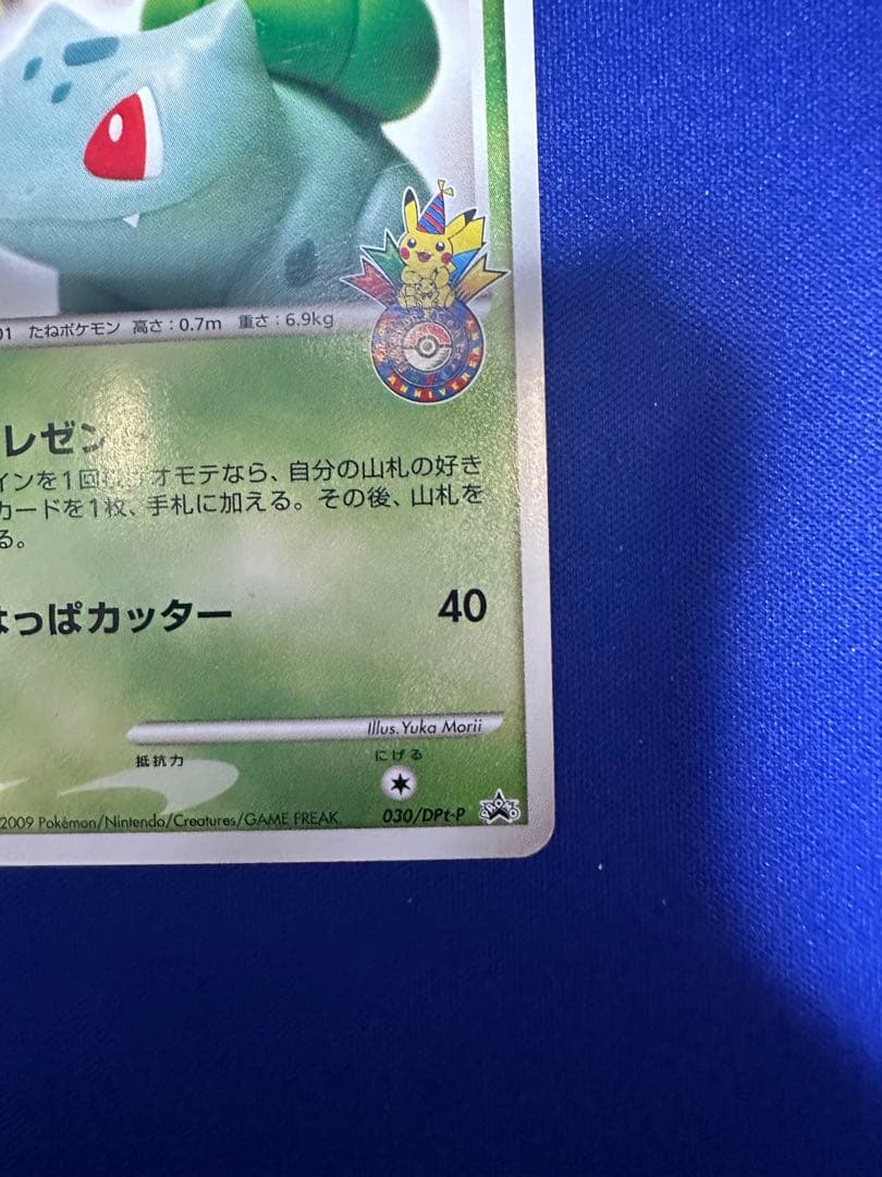 フシギダネ Lv.12 ポケモンカード ポケモンセンター 10周年 - メルカリ