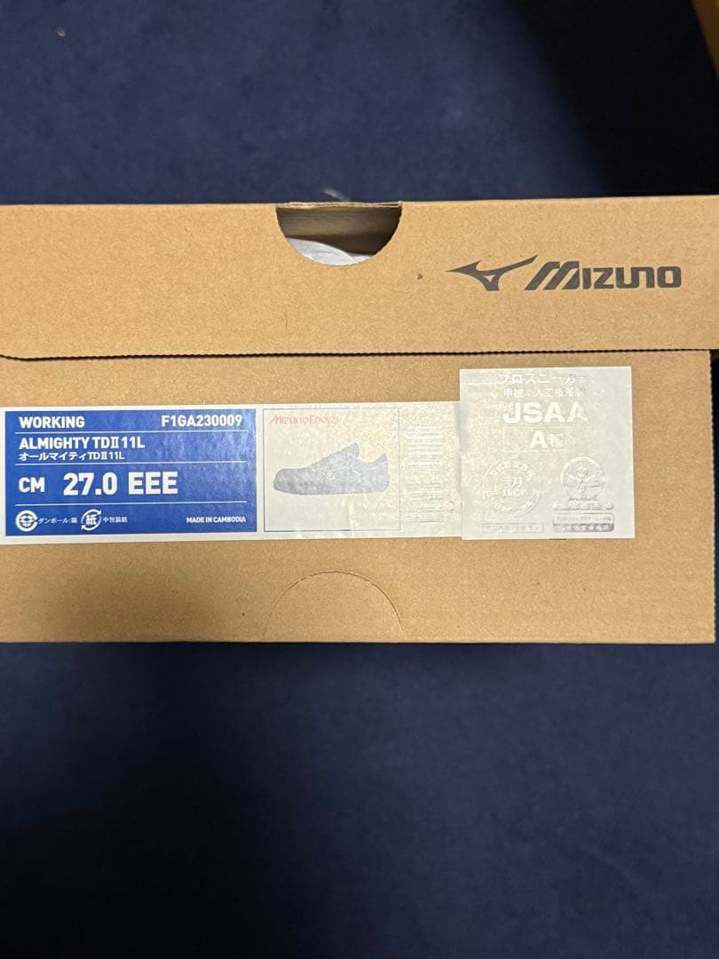 Mizuno Almighty TD2 11L 安全靴 27cm