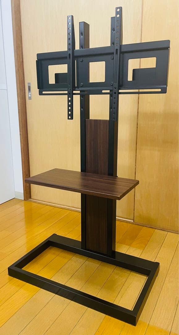 壁寄せスタンド 〜65V型対応　KF-260B ブラック 【美品】