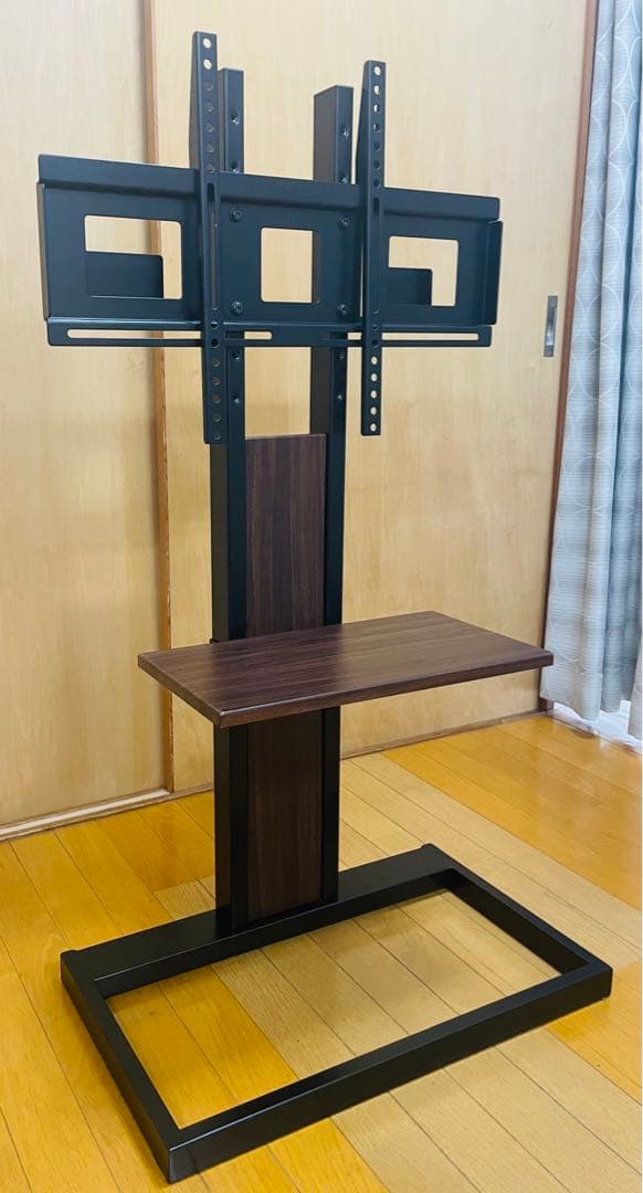 壁寄せスタンド 〜65V型対応　KF-260B ブラック 【美品】