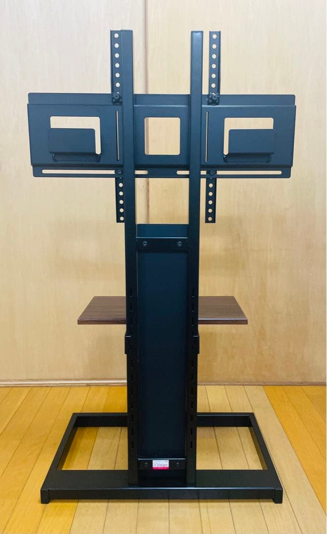 壁寄せスタンド 〜65V型対応　KF-260B ブラック 【美品】