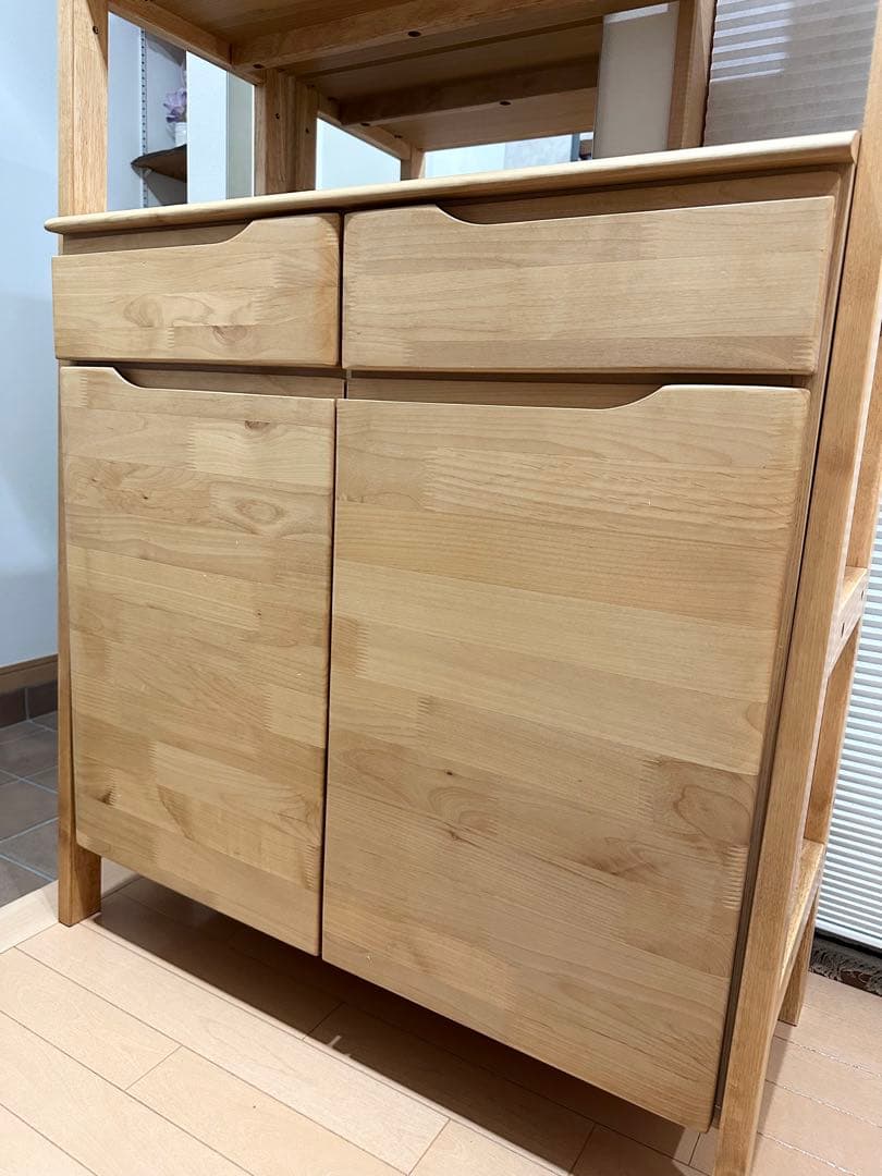 ニトリキャビネット アルナスAタイプ 80 LBR ニトリ