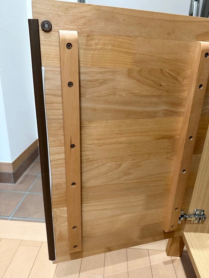 ニトリキャビネット アルナスAタイプ 80 LBR ニトリ