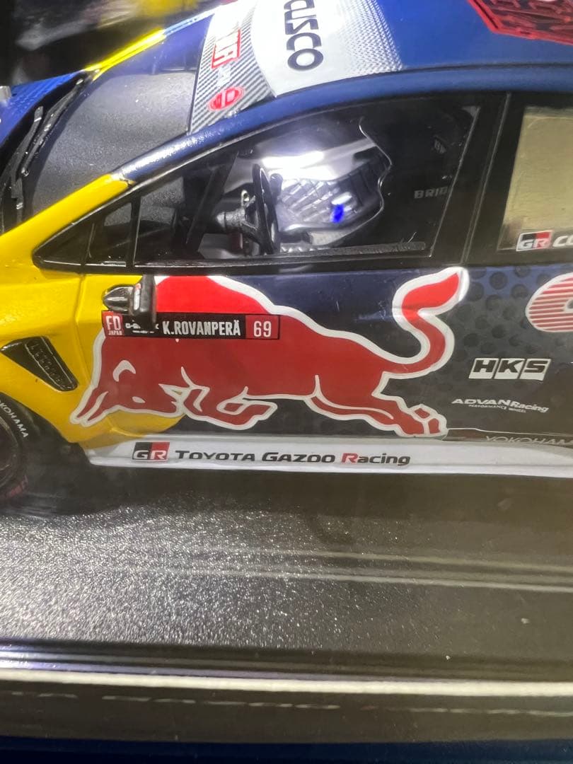 レッドブル GRカローラ ロバンペラ 1/43 東京オートサロン2024