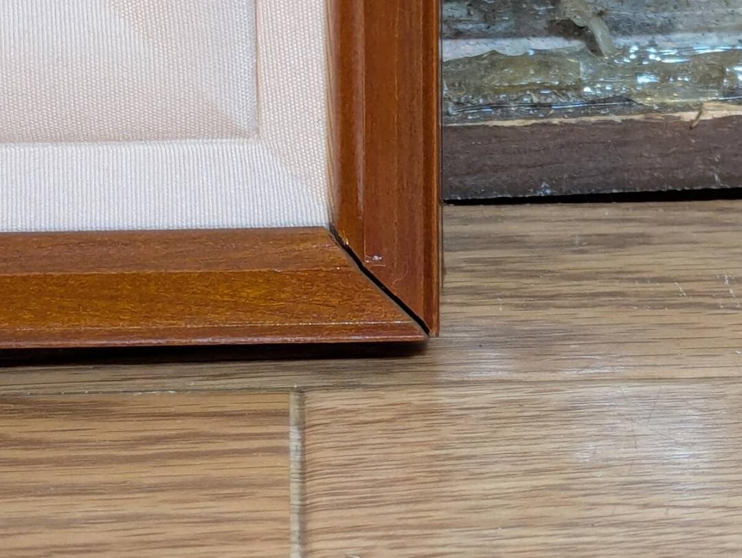 【真作】絵画 小栗正　日本画　マリーの白薔薇　優美な静物画　箱・黄袋入　Z43