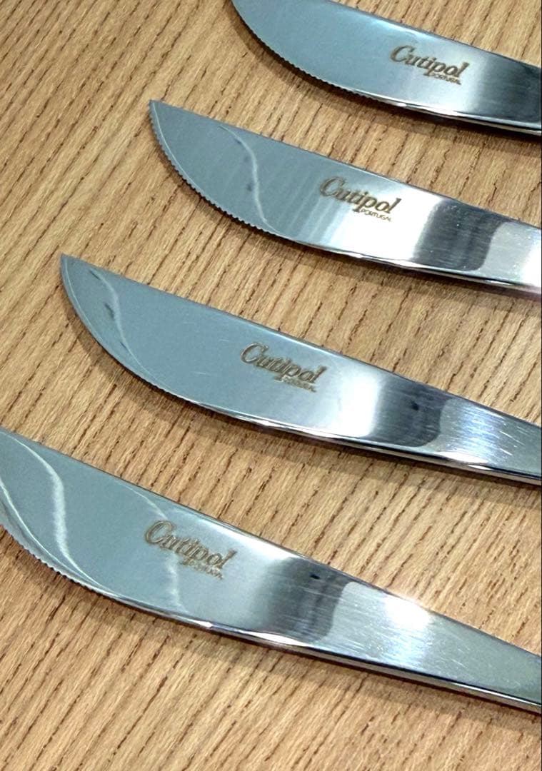 クチポール ムーン ミラー ディナー ナイフ 6本セット